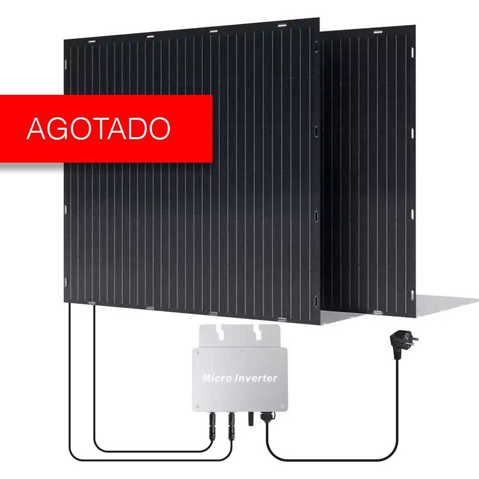 Kit solar para balcón de 400W